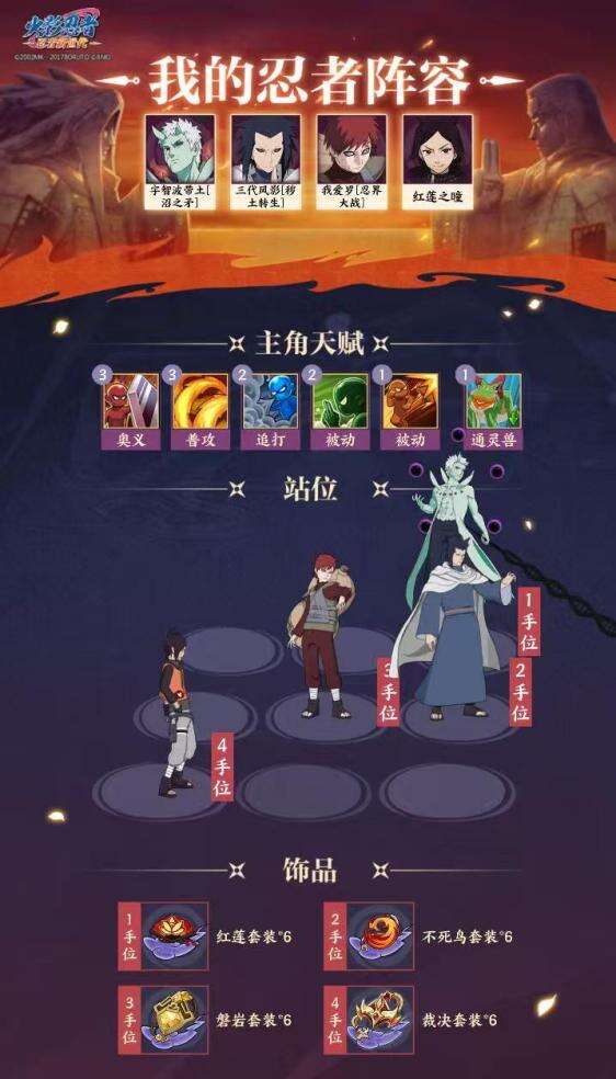 《火影忍者：忍者新世代》三代风影[秽土转生]——忍者攻略&阵容推荐！