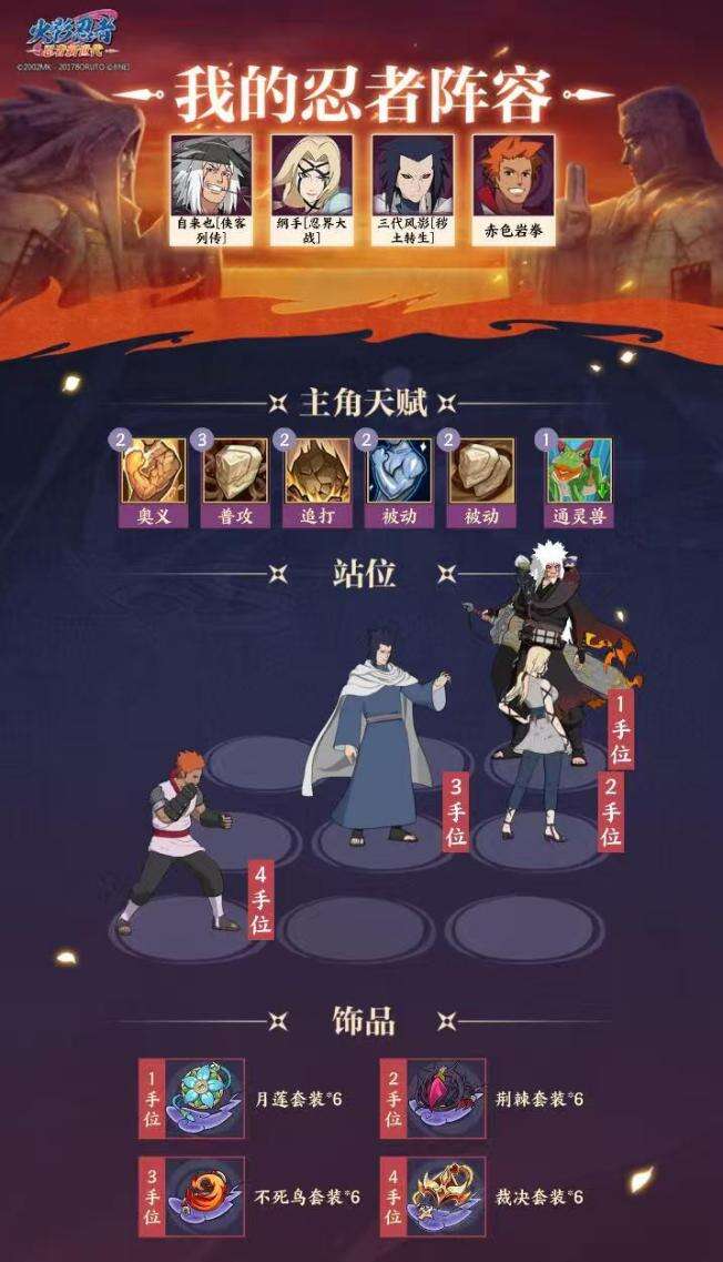 《火影忍者：忍者新世代》三代风影[秽土转生]——忍者攻略&阵容推荐！