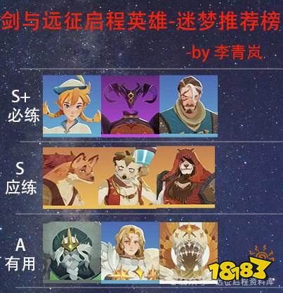 剑与远征:启程迷梦之域英雄培养推荐攻略