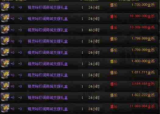 DNF耕耘礼包回血的道具价格盘点 这些还会跌