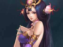 穿越吧主公紫将甄姬属性图鉴解析