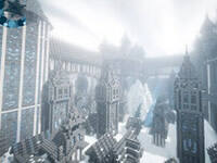 我的世界风雪覆盖的城市建筑下载