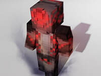 我的世界戰爭框架小黑皮膚存檔下載