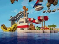 我的世界跑酷逃生二合一地图下载