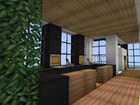 我的世界精品内饰现代别墅建筑存档下载