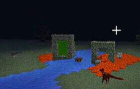 我的世界教你做侏罗纪传送门