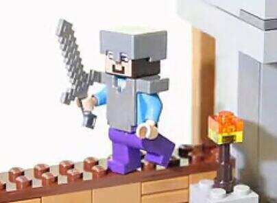 積木還能這么玩？用樂高積木做我的世界
