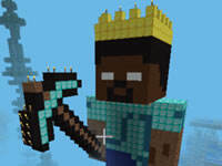 我的世界手机版0.13陷阱箱制作方法