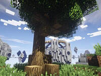 我的世界空岛战争千矿石林地图下载