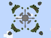 我的世界空岛战争天空城堡地图下载