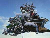 我的世界工业飞艇空中地图下载