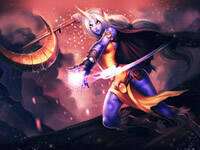 我的世界英雄聯盟眾星之子-索拉卡皮膚下載