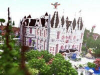 我的世界松树河谷庄园欧式风格地图下载