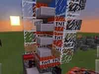 我的世界手机版坐标炮制作方法