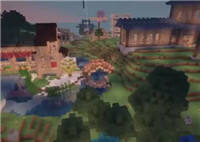 我的世界大橙子的妹子庄园参观