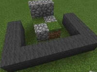 我的世界手机版鱼缸怎么做？