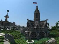 我的世界帝丽丝城建筑地图下载