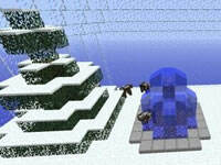 我的世界雪晶空岛建筑下载