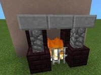 我的世界手机版壁炉怎么做？