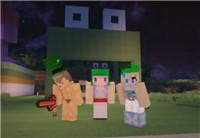 五歌我的世界妹子庄园：玩命快递