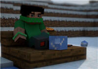 我的世界爆笑动画：如果MC里有冰雹