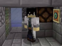 眼纹识别！我的世界虹膜识别门制作