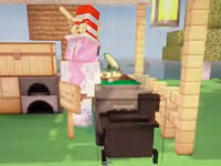 冰雪女王和挖掘机 神秘时代模组生存P5