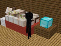 偷窃目标-钻石！我的世界怪物学院4