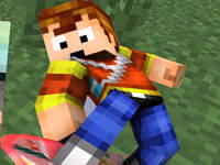 来自未来的黑科技滑板！我的世界天骐怪物大乱斗33