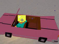 海底开汽车！海绵宝宝海底生存1