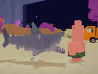 起飞挖矿石！海绵宝宝海底生存11