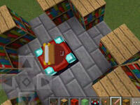 我的世界PE版0.15附魔台式隐藏门制作教学