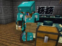 CH明明倾斜空岛4 末地电影院，暴打毒贩