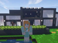 我的世界豪宅建筑展示 油管网红的公寓