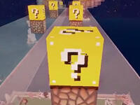 我的世界水星迫降幸运方块竞速小游戏