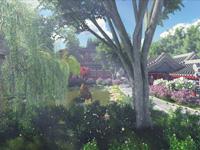 超唯美MC中式建筑 逸红院动人光影展示