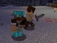 籽岷双人趣味模组生存 苦力怕的世界Ep3