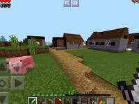 PE版雪地新手生存Ep3 盖农场建房子