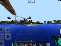 PE版领域服体验3 在我的世界逛大街