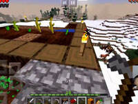 PE版雪地新手生存Ep9 遇雪傀儡和铁傀儡