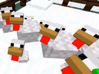 PE版雪地新手生存Ep14 地狱堡垒和马鞍