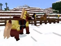 PE版雪地新手生存Ep19 栓绳、染色和黏土