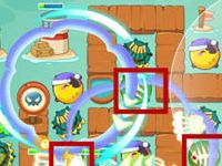 保卫萝卜3月亮炮塔如何搭配使用