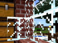 PE版雪地新手生存Ep21 继续造房子