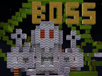 小橙子我的世界超级马里奥：跑酷小残渣