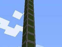 这是要上天 我的世界1.7.10可控电梯Mod