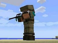 这吊炸天啊美观又霸气 1.7.10科技枪Mod