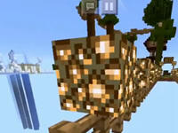 哲爷和成哥PE版游戏空岛1 超级裤衩