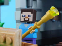 MC乐高玩具定格动画 女巫的法杖