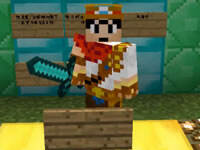 小橙子幸运方块童年大作战：我要上天